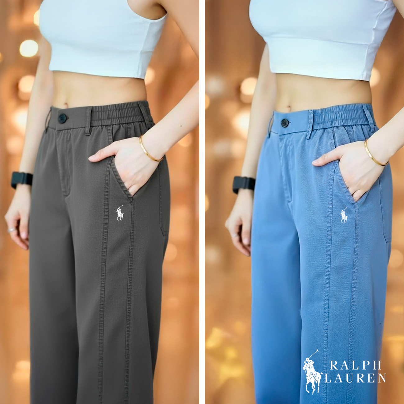 Ꮢalph ᏞauᏒen Aurora Ice Silk Pants – Ultra Comfort | Buy 1 Get 2 + Free Sunglasses
