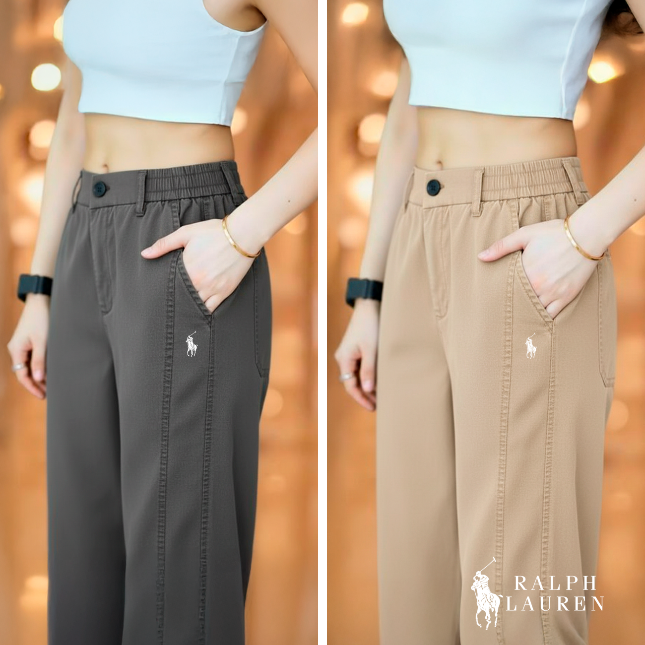 Ꮢalph ᏞauᏒen Aurora Ice Silk Pants – Ultra Comfort | Buy 1 Get 2 + Free Sunglasses