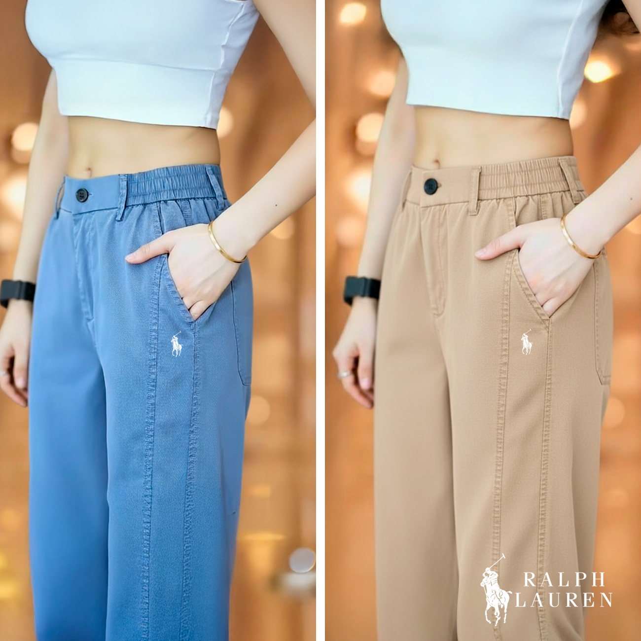 Ꮢalph ᏞauᏒen Aurora Ice Silk Pants – Ultra Comfort | Buy 1 Get 2 + Free Sunglasses